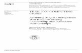T-AIMD-98-267 Year 2000 Computing Crisis: Avoiding Major ... fileGuide (GAO/AIMD-10.1.21, Exposure Draft, June 1998), which discusses the need to plan and conduct Year 2000 tests in