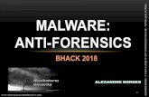 MALWARE: ANTI-FORENSICS - blackstormsecurity.com · Most of the time, code protected with VMProtect is seen in 64-bit malwares.
