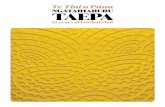 14 June – 6 September - Home - Pataka June – 6 September 2015 COVER IMAGE Kanohi Kitea 2008 IMAGE LEFT Tinakori 2006 (detail) Introduction Te Tini a Pītau: 12 years of kōwhaiwhai