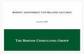 MARKET ASSESSMENT FOR MALARIA VACCINES · Plasmodium characteristics P. falciparumP. falciparumof growof growing concern in both Afriing concern in both Africa and Asia due toca and