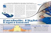 Parabolic Flight Experiment - IEEE Canadacanrev.ieee.ca/cr76/ICR76__Parabolic_Flight_Experiment.pdf · Parabolic Flight Experiment By Dario Schor (IEEE Member), Alix Dudley, Trisha