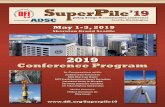 SuperPile ’19 | May 1-3, 2019 | Seattle, Washington SuperPile '19 Conference Program-FINAL.pdf · SuperPile ’19 | May 1-3, 2019 | Seattle, Washington 2 Technical Program Committee