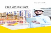 Safe Warehouse. Safe Workforce. Forklift-Pedestrian Safety … · ELOshield is an innovative, UWB-based protection system designed to shield vehicles and staff. A fixed-site version