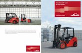 Diesel Forklift Truck HT25D/HT30D - Gloline · Ergonomic operation system This forklift truck carry on the high efficiency of Linde products close to customer’s requirement. This