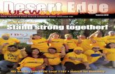 President’s Report: Stand strong together!s/DESummer2016.pdf · Local 1167 joins Lobby Day 14 Rosie’s Corner ... tion could become necessary to nego-tiate a fair contract. ...