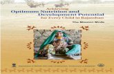 Achieving Optimum Nutrition and Development Potential · R.K. Meena Alka Kala In recognition of nutrition being vital to development, the Departments of Women and ... Achieving Optimum
