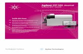 Agilent ICP-MS Journal Journal 59... · November 2014 – Issue 59 Agilent ICP-MS Journal Inside this Issue 2-3 Maximizing Throughput of Soil Sample Analysis using 7900 ICP-MS with