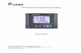 SPM-8 Multi-Function Power Meter - Shihlindo Elektrik · SPM-8 Multi-Function Power Meter User guide Shihlin Electric & Engineering Corporation No.23, Chung-Hwa Rd., Huko Hsiang,