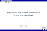 Polymeric nanofibers production - Technical A small drop from whose county is using a micropipette and