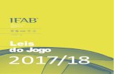 Leis do Jogo 2017/18 - Liga Portugalligaportugal.pt/media/7669/leis-de-jogo-201718.pdf · Este manual não pode ser reproduzido parcial ou integralmente sem a autorização do The