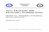 Navy Electricity and Electronics Training Series - CB Tricks · Navy Electricity and Electronics Training Series Module 15—Principles of Synchros, Servos, and Gyros NAVEDTRA 14187.