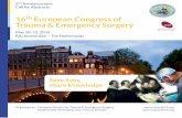 16th European Congress of Trauma & Emergency .16th European Congress of Trauma & Emergency Surgery