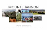 MOUNTSHANNONmountshannon.ie/resources/Mountshannon Visitor's Information.pdf · stone holy water font (in the front porch), plus a sap per’s mark in the shape of a bird’s foot