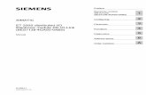 Electronic module 4SI IO-Link (6ES7138-4GA50-0AB0) · Electronic module 4SI IO-Link (6ES7138-4GA50-0AB0) Manual, 01/2011, A5E01646741-03 3 Preface Purpose of the manual This manual