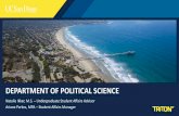 DEPARTMENT OF POLITICAL SCIENCE - polisci.ucsd.edupolisci.ucsd.edu/undergrad/transfer-students-and... · Completion of POLI 191A/B and honor’s thesis may qualify you for honors