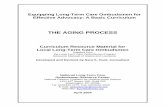 THE AGING PROCESS - ltcombudsman.org · Louisiana Long Term Care Ombudsman Program, Governor’s Office of Elderly Affairs. Long-Term Care Ombudsman Programs are encouraged to use