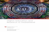 Higher Education and Research in Switzerland - USI · Higher education and research in Switzerland compared to other countries 10 Higher education in Switzerland 18 From fundamental