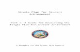 Single Plan for Student Achievement-Part I - Local ...  · Web viewSingle Plan for Student Achievement . Part I: ... The SPSA template is formatted as a Microsoft Word document.