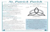 St. Patrick Parish - files1.ecfiles.comfiles1.ecfiles.com/18520/bulletins/20180408.pdf · Serving the People of Rutland, Oakham and Hubbardston April 8, 2018 C Full handicap accessibility