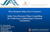Why Business Plans Don’t Connect? - soyaquaalliance.com · Why Business Plans Don’t Connect? ... of all attributes built into the product / service to ... Contingency Planning