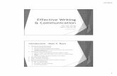 Effective Writing & Communication - Coming Soonmacpamedia.org/media/downloads/2014GNFP/Ryan_PPTWriting2pp.pdf · Effective Writing & Communication Matt X. Ryan, CFE, MBA ... Social