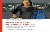 AFGHANISTAN IN THREE VOICES - archive.wilsonquarterly.comarchive.wilsonquarterly.com/sites/default/files/articles/11_AfghanistaninThreeVoices.pdf · THE WISON UARTERY WINTER 01 AFGHANISTAN