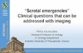 European Society of “Scrotal emergencies” Urogenital ... Scrotal emergencies P   ·