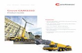 Grove GMK6350 - braggcrane.com · Specifications 4 Dimensions 7 Trailing boom proposal 8 Counterweight 9 Load chart overview 10 Working range (main boom and swingaway) 11 Load charts
