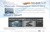 SimLab omposer 2014 SP1 is available now · HDR images, and to change rendering pa-rameters while real time rendering is work-ing. Automatic reflection of user's choices will allow