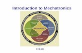 introduction to mechatronics - web.itu.edu.tr introduction to mechatronics.pdf · Example: 4 of Mechatronic Systems A computer disk drive is an example of a rotary mechatronic system