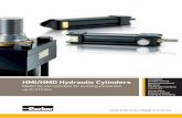 HMI/HMD Hydraulic Cylinders - Parker · HMI and HMD cylinders can be designed to suit customer requirements. Our engineers will be pleased to advise on unique designs to suit specific