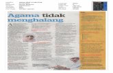 Headline Agama tidak menghalang Language Utusan Malaysia 4 ...irep.iium.edu.my/14323/1/20101014_N_UM_SUP_pg4_16c99b_Agama_tidak...tubuh badan penderma. Selepas organ dan tisu diperoleh,
