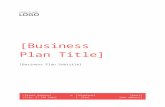 Executive Summary · Web view[Business Plan Title] [Business Plan Subtitle] Table of Contents Executive Summary2 Highlights Objectives Mission Statement Keys to Success Description