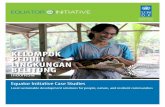 KELOMPOK PEDULI LINGKUNGAN BELITUNG · needed to take local success to scale, to improve the global ... Kelompok Peduli Lingkungan Belitung (KPLB) is working to rehabilitate, protect,