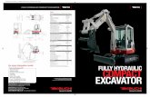FULLY HYDRAULIC COMPACT EXCAVATOR · FULLY HYDRAULIC COMPACT EXCAVATOR ... Convert "All" to K: no\r. ... The TB219 slims down to just 980mm (1030mm cab), to get
