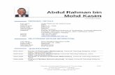 Abdul Rahman bin Mohd Kasim – Curriculum Vitaefist.ump.edu.my/images/CV/CV_AIMS_APR_2018/CV-Abdul-Rahman-April-2018.pdf · Technical Committee of Minggu Ukhuwah Fakulti Sains 08