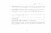 List of Publications - Shodhganga : a reservoir of Indian ...shodhganga.inflibnet.ac.in/bitstream/10603/31890/14/14_publications.pdf · 209 List of Publications Shailja Singh , Manvendra