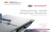 Memmert Heating and drying ovens - laboratorium-apparatuur.nl · The universal oven Um is a medical device: Memmert universal ovens Um are a Class I medical device in accordance with