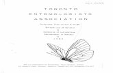 TORONTO ENTOMOLOG STS ASSOCIA.T ON - Ontario Insectsontarioinsects.org/Publications/Summaries/1982.pdf · TORONTO ENTOMOLOG ASSOCIA.T STS ON OCCASIONAL PUBLICATION # 14-83.', ...