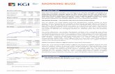 KGI Morning Buzz Securities... · 23/8 TW Cathay FHC (2882 TT; Outperform; TP: ... Karnchang (CK TB; Outperform; TP: ... PATMI 21.2 -45.1 17.8 18.6 19.5