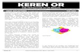 KEREN ORorshalom.ca/legacysite/keren_or/KO0303.pdf · Keren Or Kislev/Tevet/Shevat 5763 March / April 2003 3 Hebrew School Resumes The Or Shalom Hebrew School resumed its activities