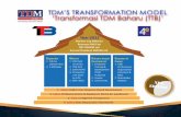 TDM’S TRANSFORMATION MODEL ‘Transformasi TDM Baharu …inspiration.tdmberhad.com.my/wp-content/uploads/2017/03/FINAL-ARTWORK.pdf · Cakna Kerja Berpasukan (Teamwork) 1. Cakna