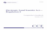 Electronic Fund Transfer Act— Regulation Eefta.org/wp-content/uploads/2015/archive/efta_issue_372.pdf · CCE-EFTA Consumer Compliance Examination Electronic Fund Transfer Act—