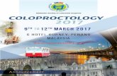 Major Sponsors - colorectalmy.orgcolorectalmy.org/Coloproctology2017/download/Coloproctology2017.pdf · Vonny Nurmalya Roland Joseph Toledo Tan Guat Ee 1015-1045 Coffee. 6 Daily Programme