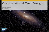 Combinatorial Test Design - Software means ."Combinatorial Test Design" is a 'black box' test technique