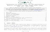 About GOAL - goalglobal.org€¦  · Web viewWhere any ambiguity or confusion arises from the meaning or interpretation of any word or term used in this ... of their proposal is
