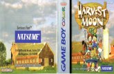 Harvest Moon - Nintendo Game Boy Color - Manual ... · were before. Harvest Moon GBC can only save one game at a time, so be careful not to start a new game over one you want to save.