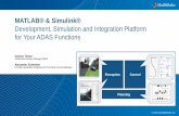 MATLAB® & Simulink® as Development, Simulation and ... · 3 Deploy MATLAB Algorithms and Applications Analyze Data Data exploration Preprocessing Domain-specific algorithms Access