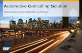 Automotive Consulting Solution - websmp202.sap-ag.de · © SAP SE or an SAP affiliate company. All rights reserved. Public 6 Änderungsfunktionen Abladestelle Preisdatum (incl. neue