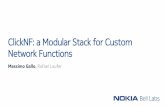 ClickNF: a Modular Stack for Custom Network Functions · •SOCKS4 Proxy server, increasing page size –High performance –Composable i.e., add remove SSL/TLS –Simple modules